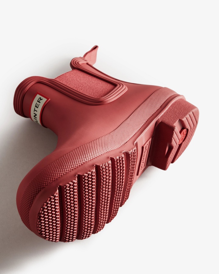 Oryginalne Damskie Buty Chelsea Hunter Glenmore Rose