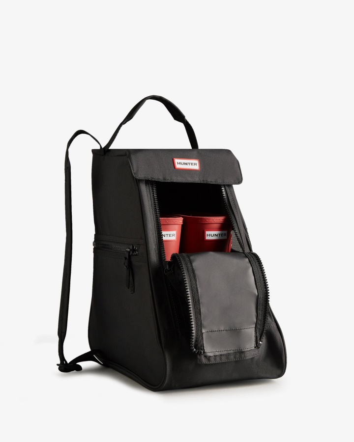 Hunter Krótka Torba Na Buty Czarna