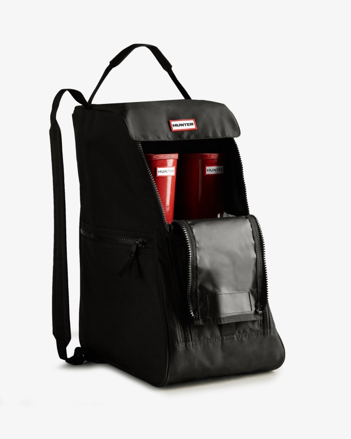 Hunter Wysoka Torba Na Buty Czarna