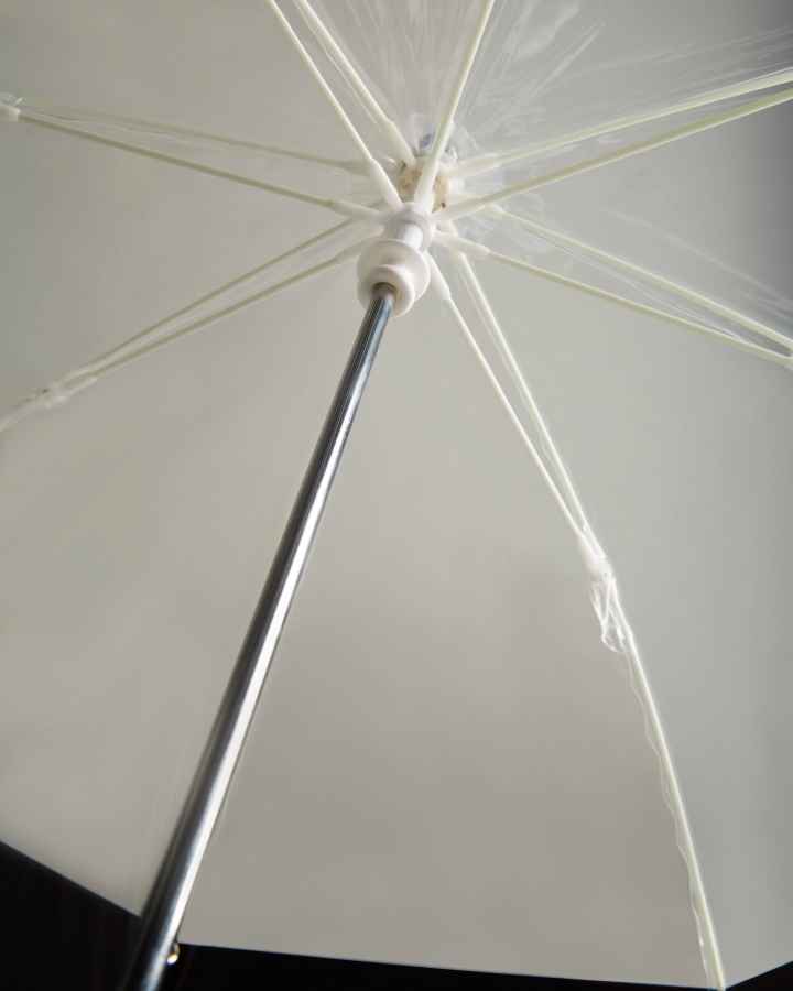 Hunter Kids Wąsy Bąbelkowy Parasol Czarny