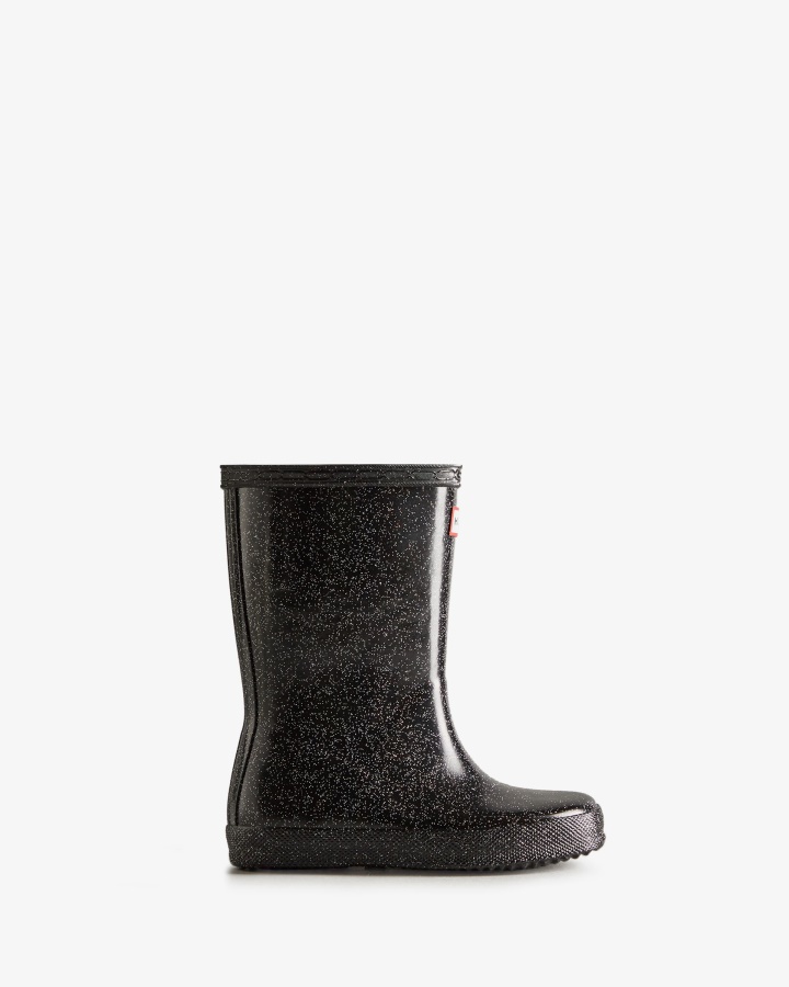 Hunter Kids First (18 Miesięcy-8 Lat) Starcloud Kalosze Czarne Multi