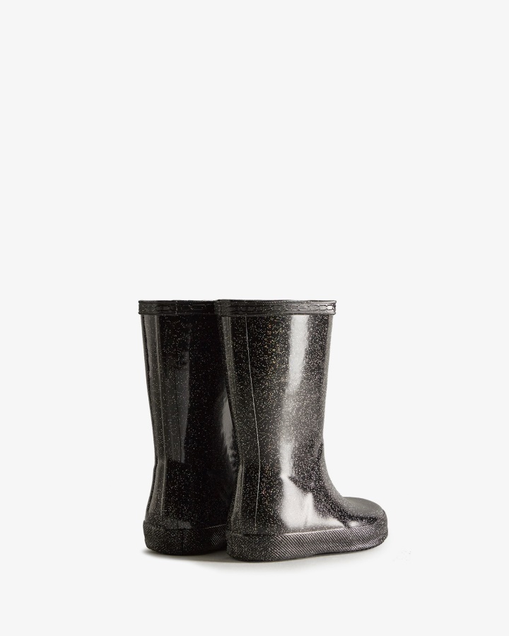 Hunter Kids First (18 Miesięcy-8 Lat) Starcloud Kalosze Czarne Multi