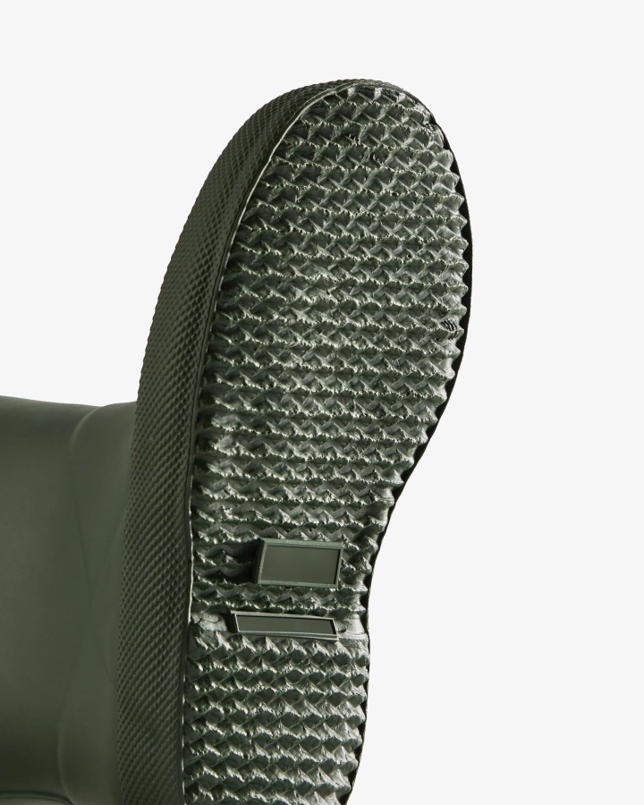 Hunter Oryginalne Dziecięce Pierwsze (18 Miesięcy-8 Lat) Kalosze Hunter Zielone