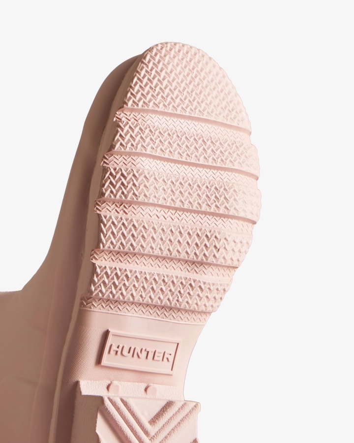 Hunter Oryginalne Duże Dzieci (5-11 Lat) Kalosze Azalia Różowe
