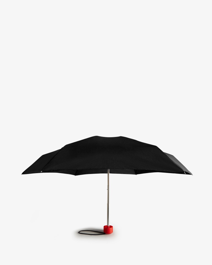 Hunter Mini Kompaktowy Parasol Czarny