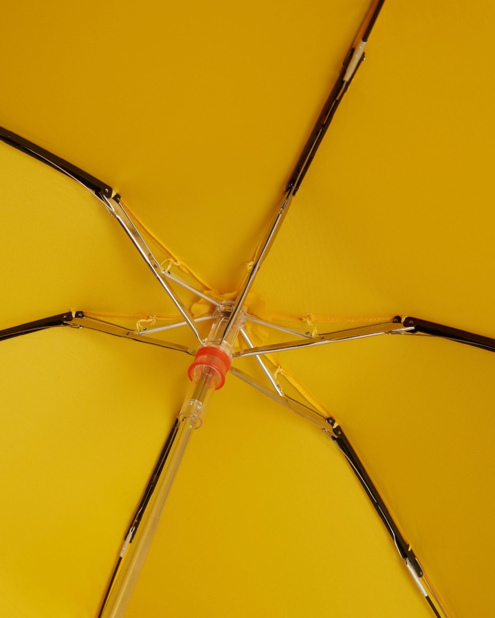 Hunter Mini Kompaktowy Parasol żółty