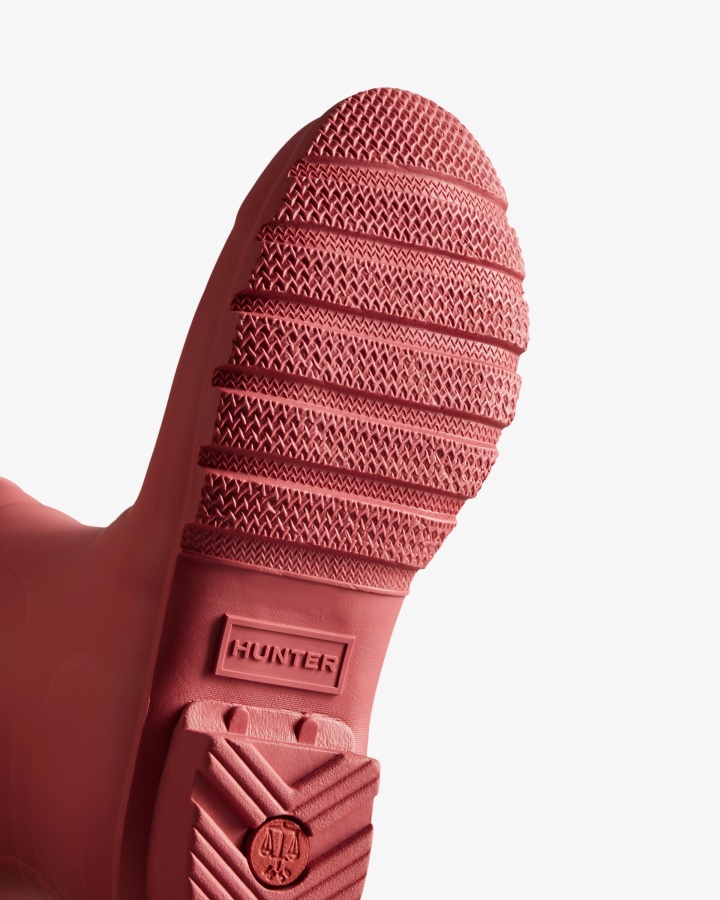 Oryginalne Krótkie Kalosze Damskie Hunter Glenmore Rose