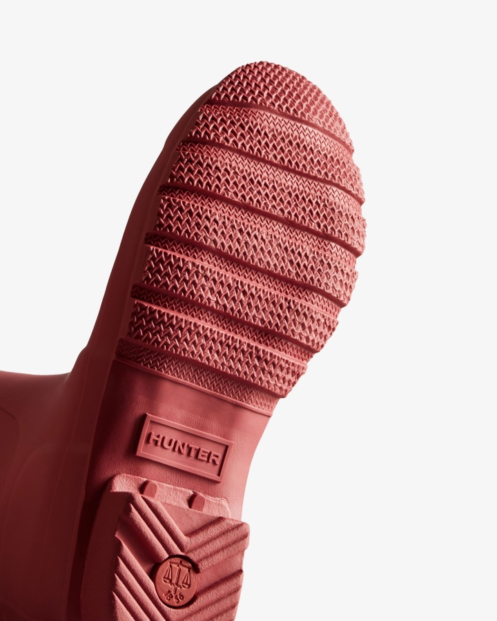 Oryginalne Wysokie Kalosze Damskie Hunter Glenmore Rose