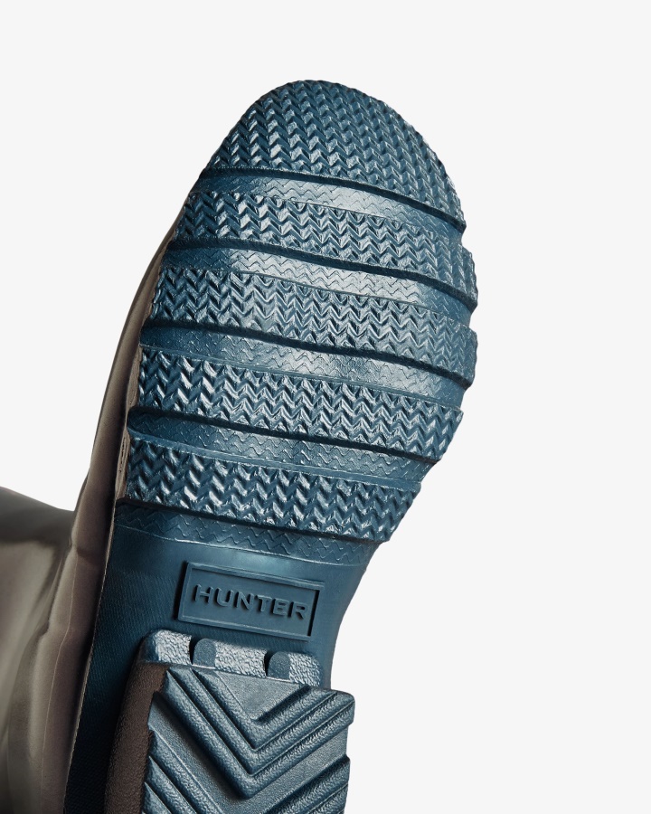 Hunter Duże Dzieci (5-11 Lat) Nebula Kalosze Stornoway Niebieskie