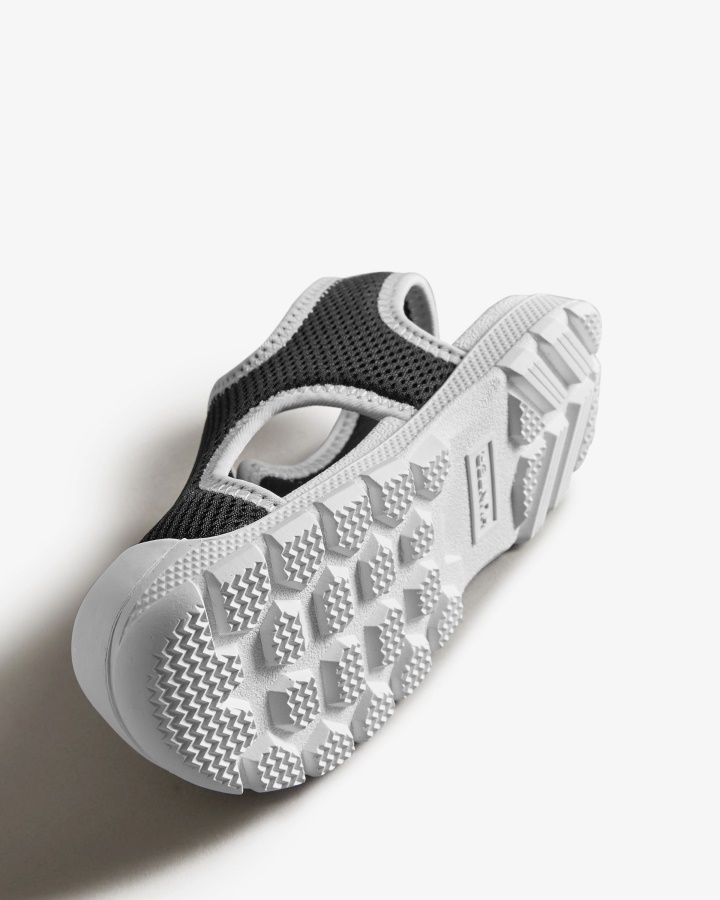 Hunter Małe Dzieci (18 Miesięcy-6 Lat) Siatkowe Sandały Do ​​chodzenia Na Zewnątrz Czarno-białe