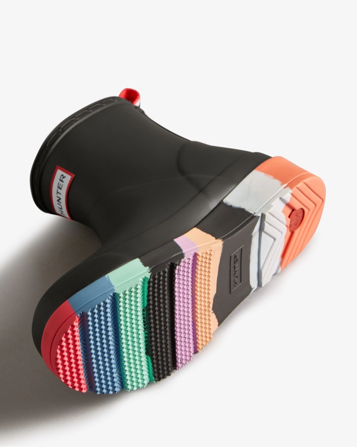 Hunter's Play Shorts Stripe Podeszwa Kalosze Czarne - Multi Podeszwa