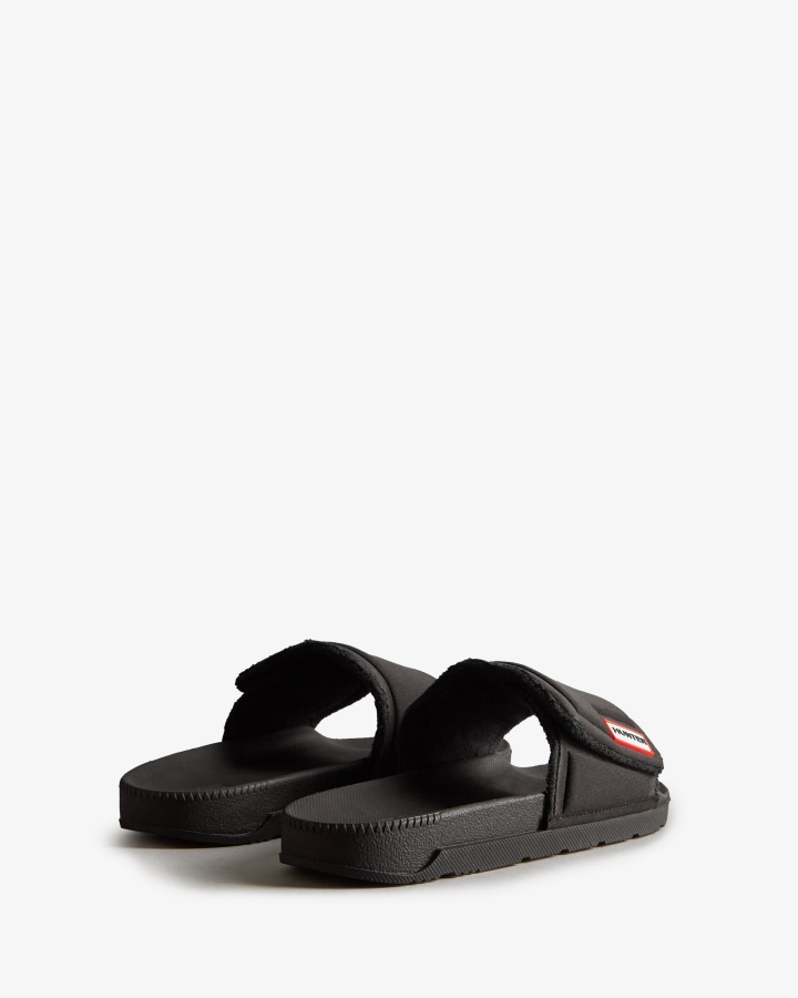 Regulowane Klapki Damskie Hunter Czarne