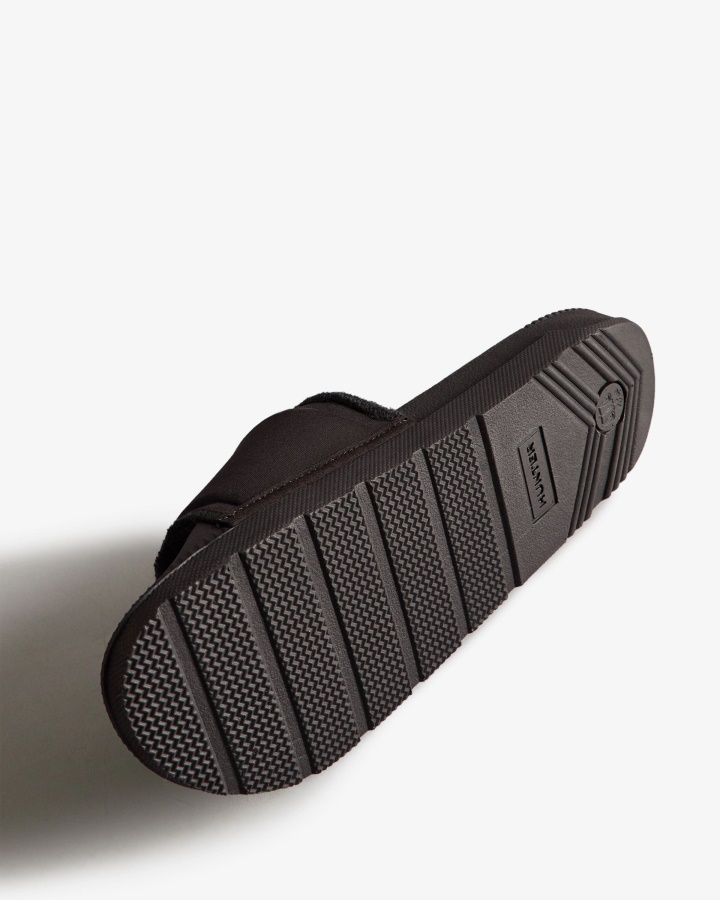 Regulowane Klapki Damskie Hunter Czarne