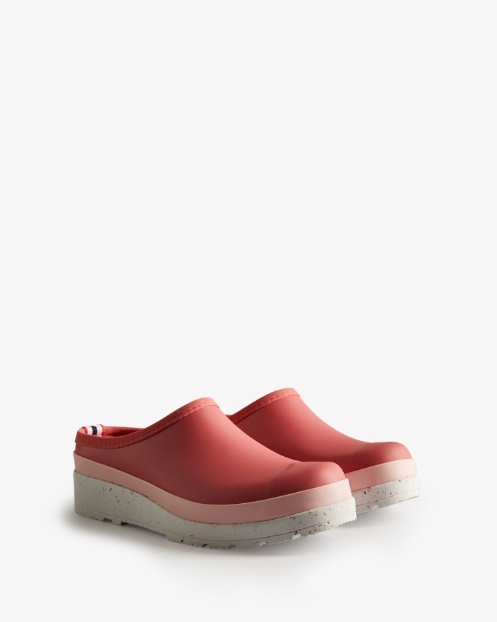 Hunter Damskie Chodaki Z Podeszwą Plamkową Glenmore Różowo-azalia Różowy