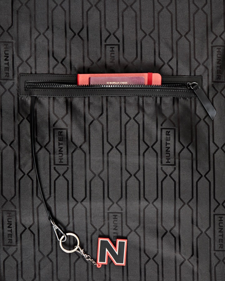 Plecak Hunter Mini Top Clip - Gumowana Skóra Czarny