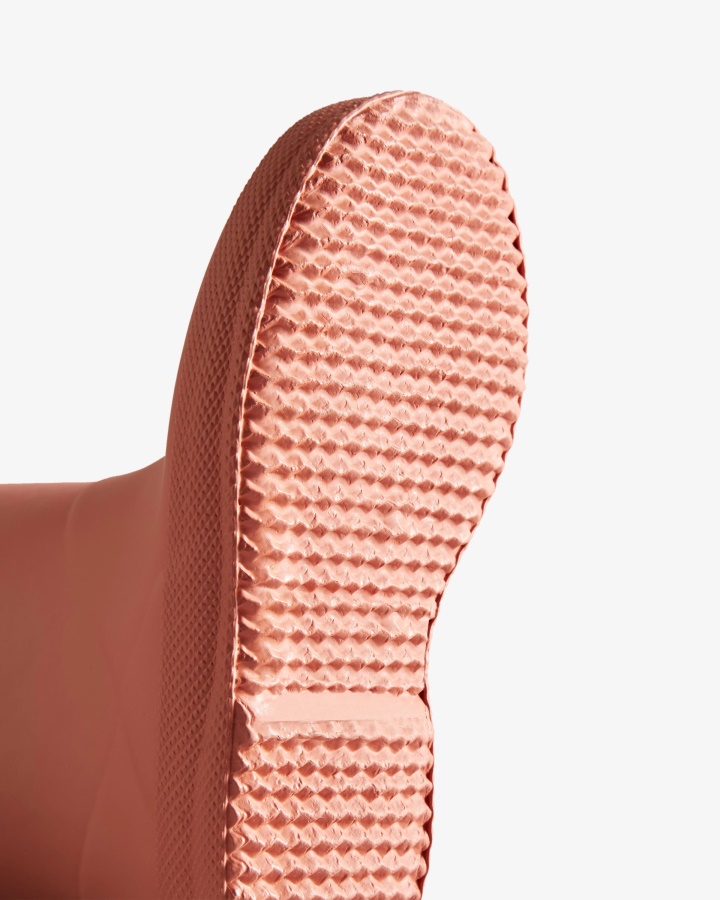 Hunter Original Kids First (18 Miesięcy-8 Lat) Kalosze Szorstki Róż