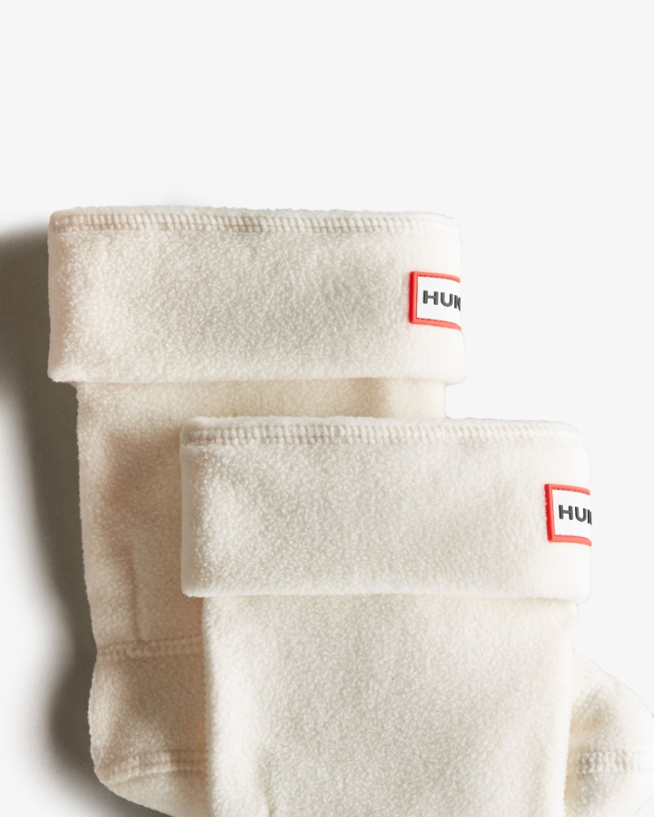 Hunter Dziecięce Skarpety Do Butów Hunter Białe