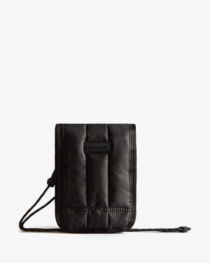 Hunter Intrepid Puffer Etui Na Telefon Czarny