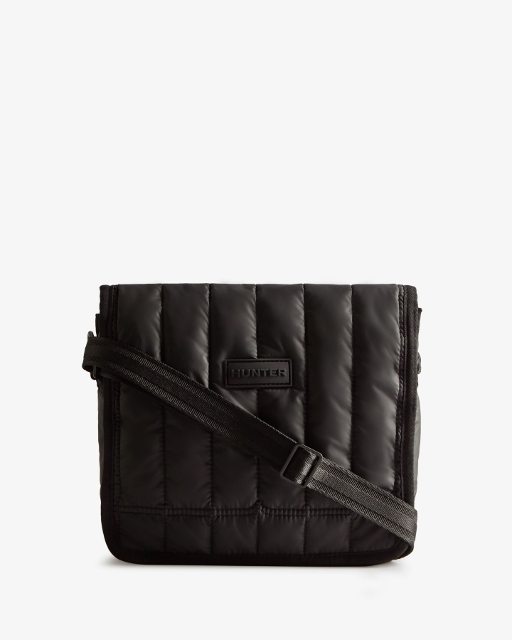 Hunter Intrepid Puffer Mini Listonoszka Czarna