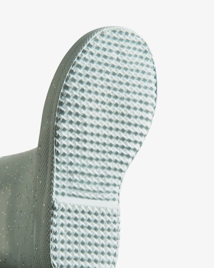 Hunter Kids First (18 Miesięcy-8 Lat) Gigantyczne Brokatowe Kalosze Delikatne Niebieskie