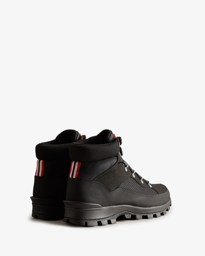 Męskie Ocieplane Buty Komandosowe Hunter Explorer Czarne